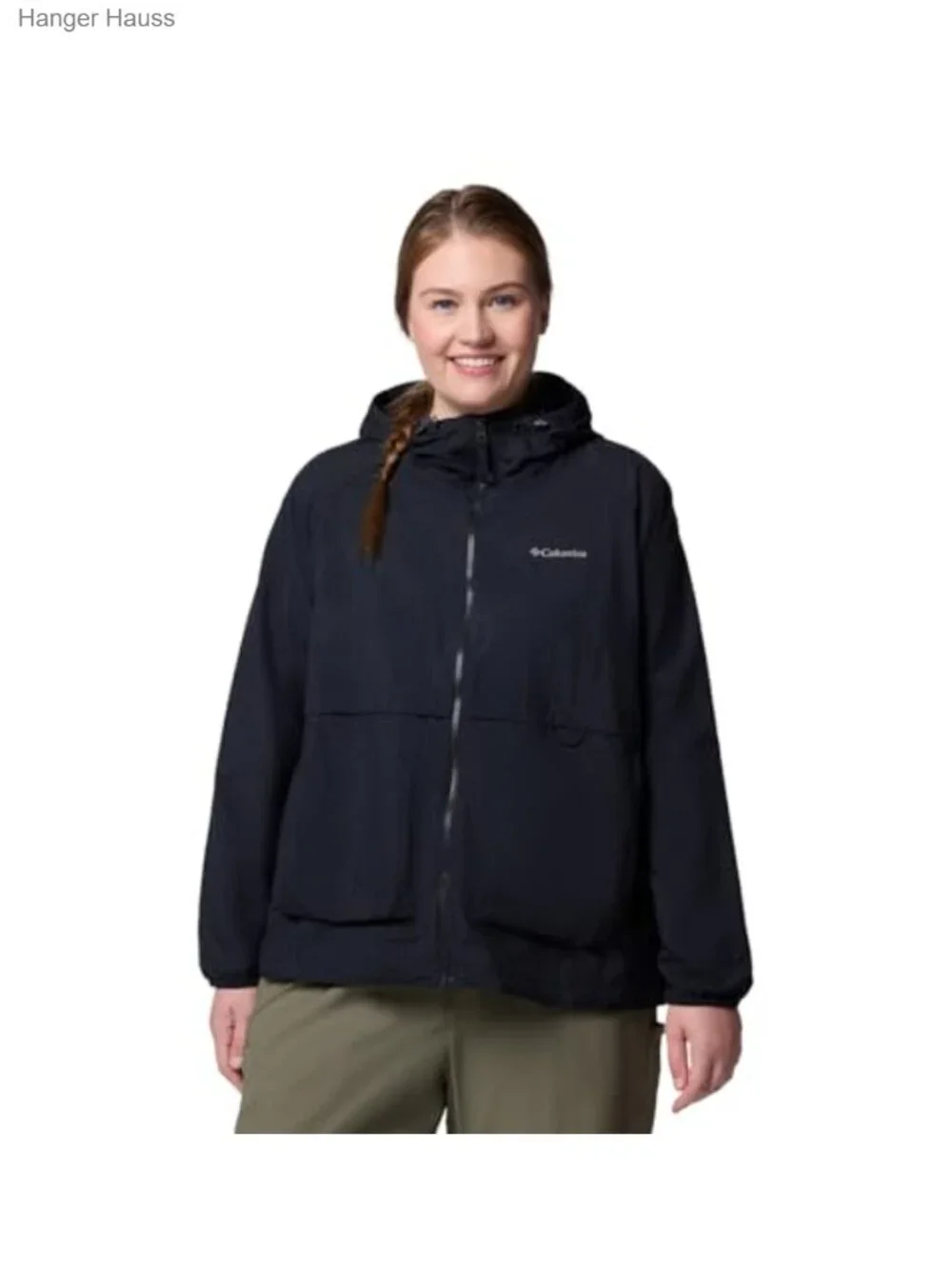 Columbia Spire Valley Windbreaker for Women Nylon Lightweight Anorak Jacket